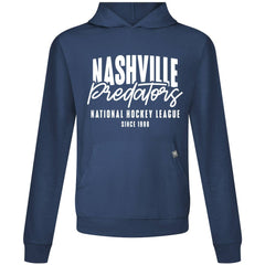 Nashville Predators Levelwear Relay Response Pullover Hoodie - Navy Hoodies