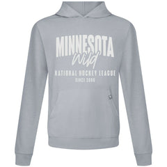 Minnesota Wild Levelwear Relay Response Pullover Hoodie - Gray Hoodies