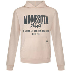 Minnesota Wild Levelwear Relay Response Pullover Hoodie - Khaki Hoodies