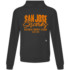 San Jose Sharks Levelwear Relay Response Pullover Hoodie - Black Hoodies