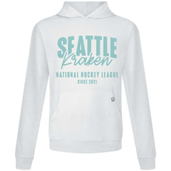 Seattle Kraken Levelwear Relay Response Pullover Hoodie - White Hoodies