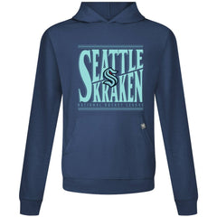 Seattle Kraken Levelwear Relay Powerhouse Pullover Hoodie - Deep Sea Blue Hoodies