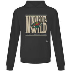 Minnesota Wild Levelwear Relay Powerhouse Pullover Hoodie - Black Hoodies