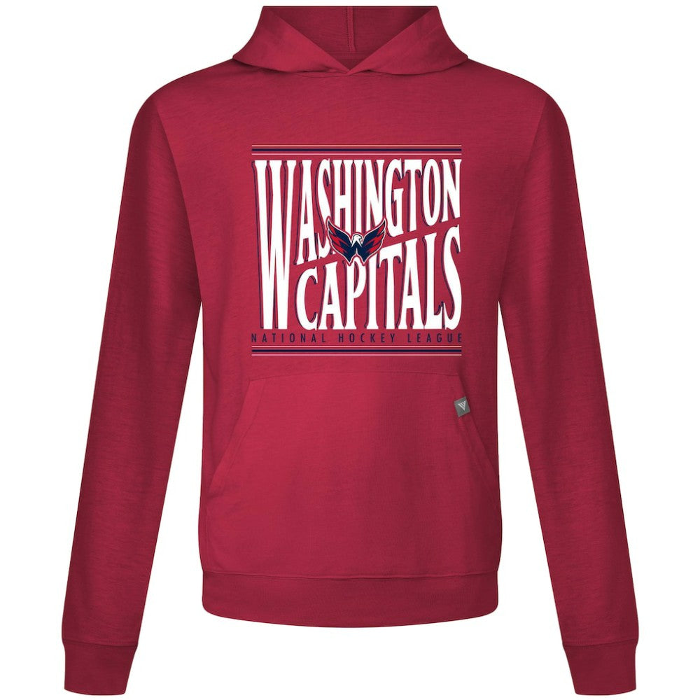 Washington Capitals Levelwear Relay Powerhouse Pullover Hoodie - Red Hoodies