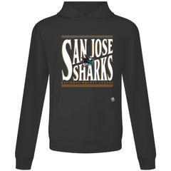 San Jose Sharks Levelwear Relay Powerhouse Pullover Hoodie - Black Hoodies