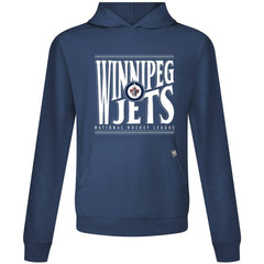 Winnipeg Jets Levelwear Relay Powerhouse Pullover Hoodie - Navy Hoodies