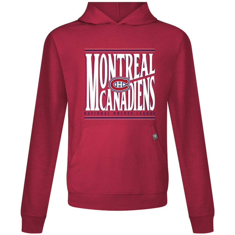 Montreal Canadiens Levelwear Relay Powerhouse Pullover Hoodie - Red Hoodies