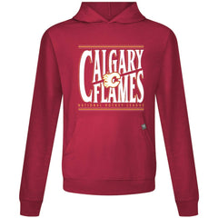 Calgary Flames Levelwear Relay Powerhouse Pullover Hoodie - Red Hoodies