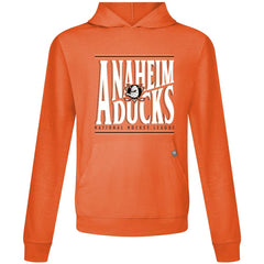 Anaheim Ducks Levelwear Relay Powerhouse Pullover Hoodie - Orange Hoodies