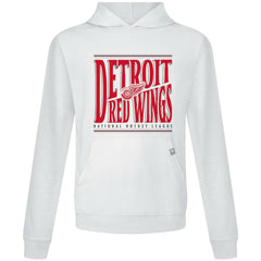 Detroit Red Wings Levelwear Relay Powerhouse Pullover Hoodie - White Hoodies