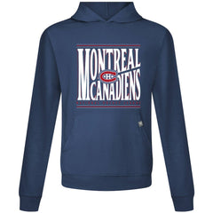 Montreal Canadiens Levelwear Relay Powerhouse Pullover Hoodie - Navy Hoodies