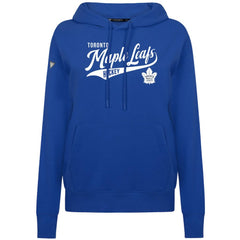 Toronto Maple Leafs Levelwear Women's Adorn Glide Pullover Hoodie - Royal Hoodies