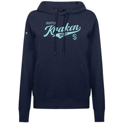 Seattle Kraken Levelwear Women's Adorn Glide Pullover Hoodie - Deep Sea Blue Hoodies