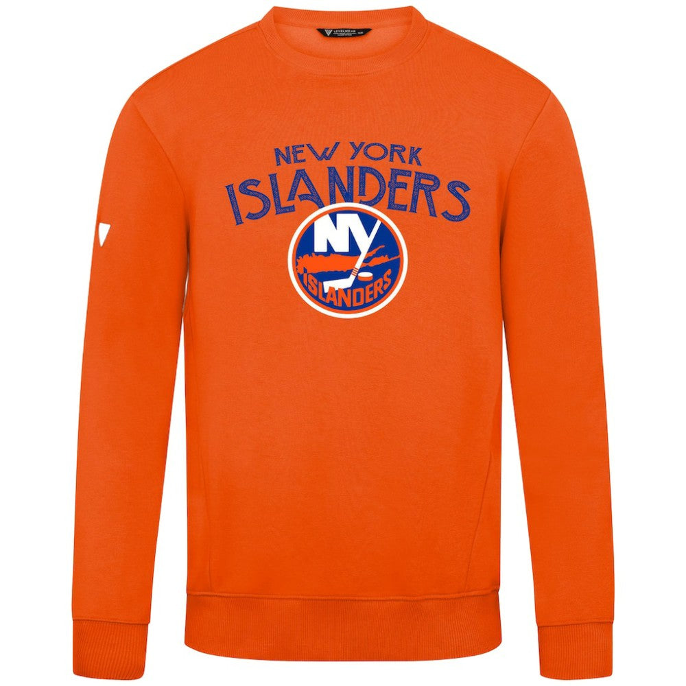 New York Islanders Levelwear Zane Mission Sweatshirt - Orange Sweatshirts