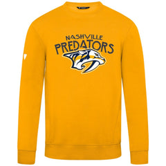 Nashville Predators Levelwear Zane Mission Sweatshirt - Gold Sweatshirts