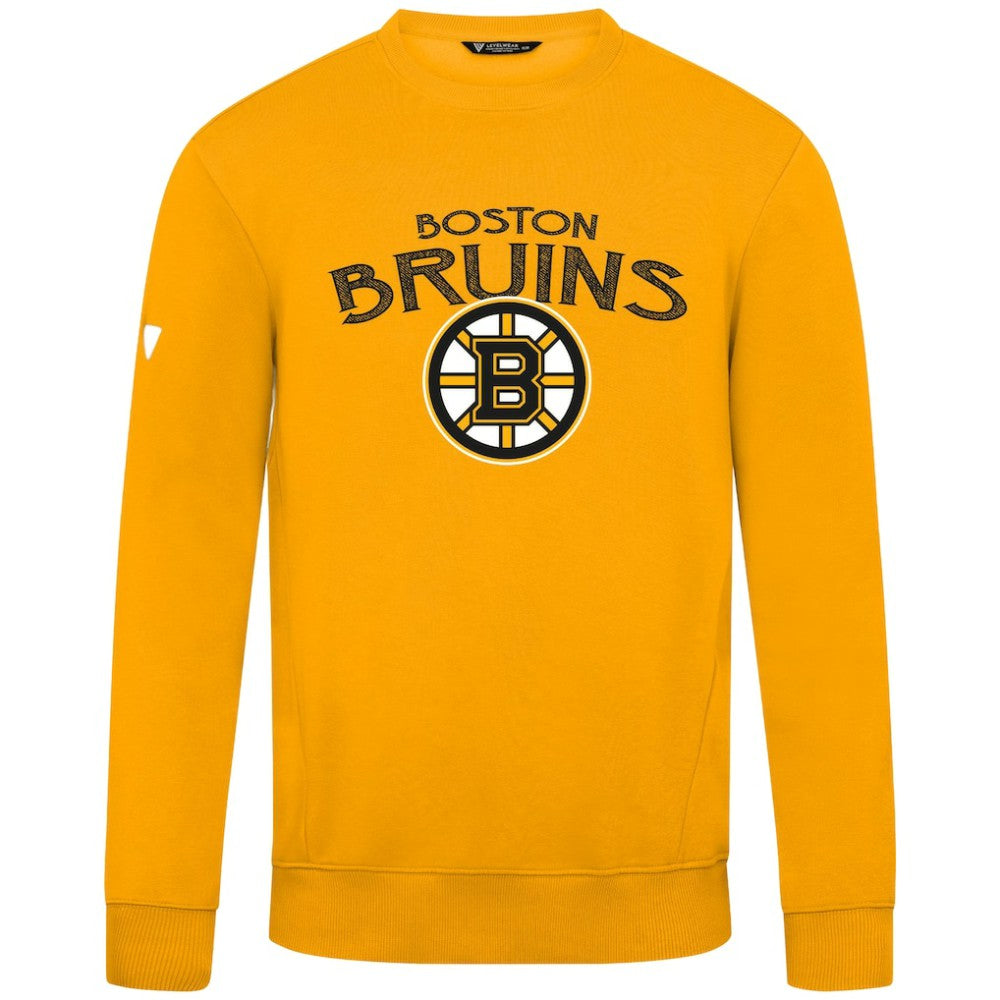 Boston Bruins Levelwear Zane Mission Sweatshirt - Gold Sweatshirts