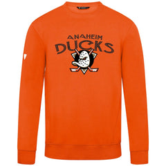 Anaheim Ducks Levelwear Zane Mission Sweatshirt - Orange Sweatshirts