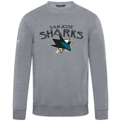 San Jose Sharks Levelwear Zane Mission Sweatshirt - Gray Sweatshirts
