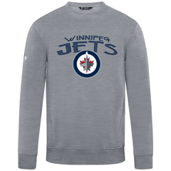 Winnipeg Jets Levelwear Zane Mission Sweatshirt - Gray Sweatshirts