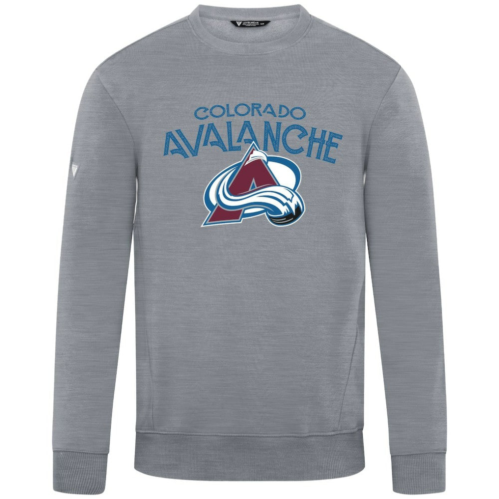 Colorado Avalanche Levelwear Zane Mission Sweatshirt - Gray Sweatshirts