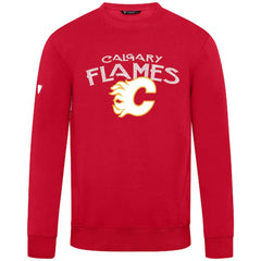 Calgary Flames Levelwear Zane Mission Sweatshirt - Red Sweatshirts