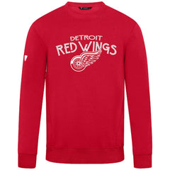 Detroit Red Wings Levelwear Zane Mission Sweatshirt - Red Sweatshirts