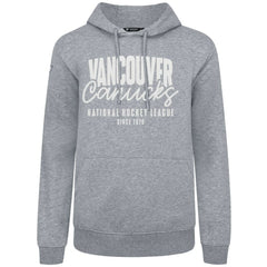 Vancouver Canucks Levelwear Podium Response Pullover Hoodie - Gray Hoodies