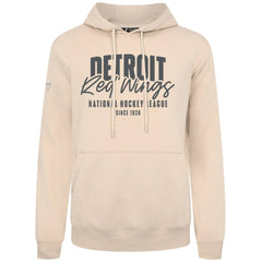 Detroit Red Wings Levelwear Podium Response Pullover Hoodie - Khaki Hoodies