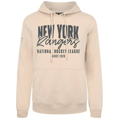 New York Rangers Levelwear Podium Response Pullover Hoodie - Khaki Hoodies