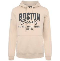 Boston Bruins Levelwear Podium Response Pullover Hoodie - Khaki Hoodies