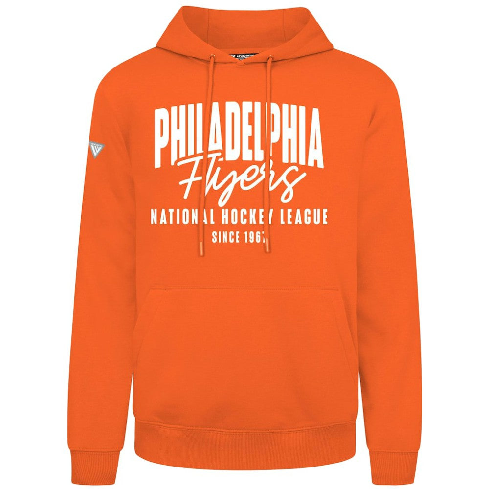 Philadelphia Flyers Levelwear Podium Response Pullover Hoodie - Orange Hoodies