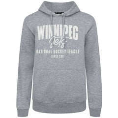 Winnipeg Jets Levelwear Podium Response Pullover Hoodie - Gray Hoodies