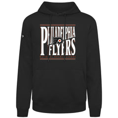 Philadelphia Flyers Levelwear Podium Powerhouse Pullover Hoodie - Black Hoodies