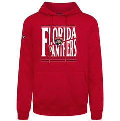 Florida Panthers Levelwear Podium Powerhouse Pullover Hoodie - Red Hoodies