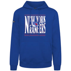 New York Rangers Levelwear Podium Powerhouse Pullover Hoodie - Royal Hoodies