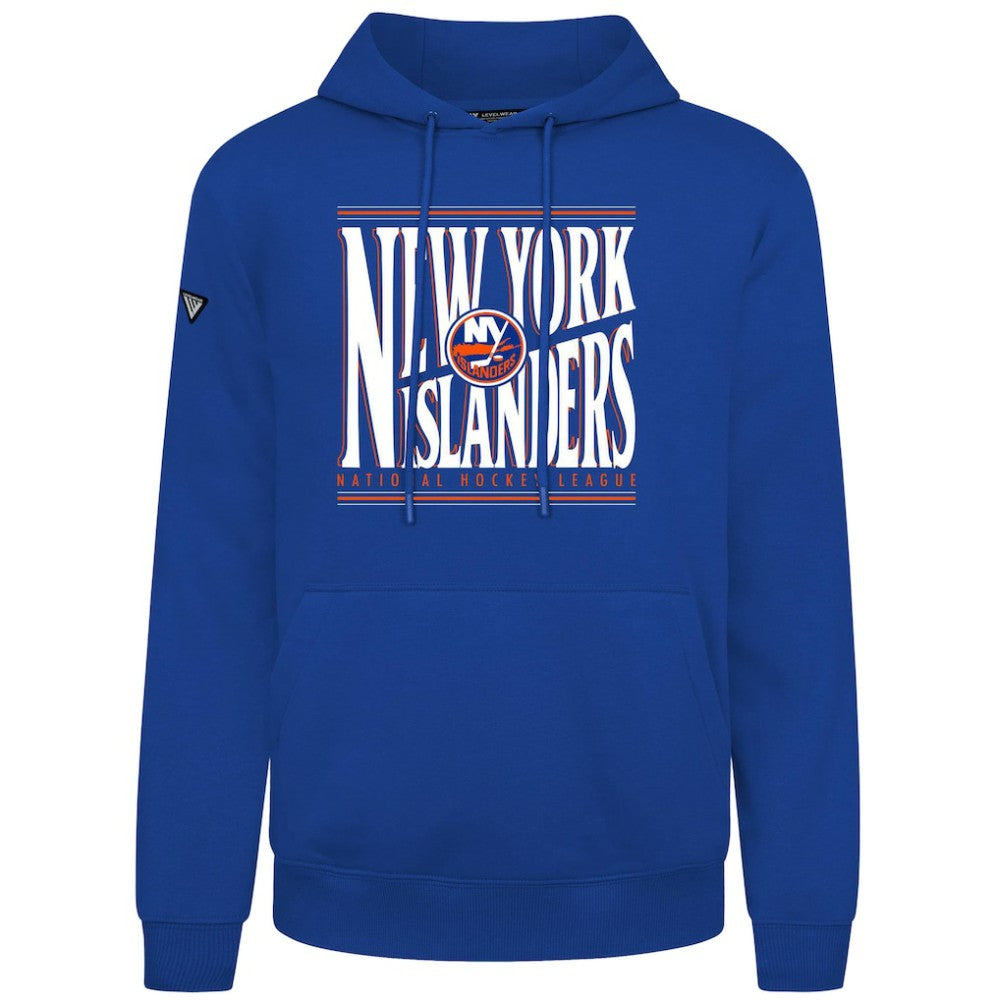 New York Islanders Levelwear Podium Powerhouse Pullover Hoodie - Royal Hoodies