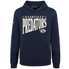 Nashville Predators Levelwear Youth Jr Podium Tally Pullover Hoodie - Navy Hoodies