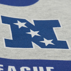 New York Giants All Over Print Vintage Fleece Crewneck Sweatshirt - Heather Gray sale