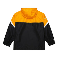 Pittsburgh Steelers Tie Breaker Vintage Logo Lightweight Anorak Half-Zip Windbreaker - Gold/Black outlet