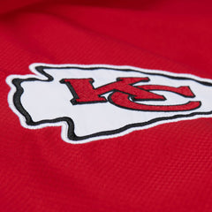 Kansas City Chiefs Tie Breaker Vintage Logo Lightweight Anorak Half-Zip Windbreaker - Red/Black for sale