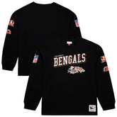 Cincinnati Bengals Training Camp Vintage Logos Long Sleeve T-Shirt - Black sale