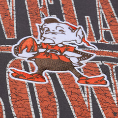 Cleveland Browns Downtown Crew Vintage Logo Sweatshirt - Black discount