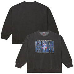 New England Patriots Downtown Crew Vintage Logo Sweatshirt - Black outlet