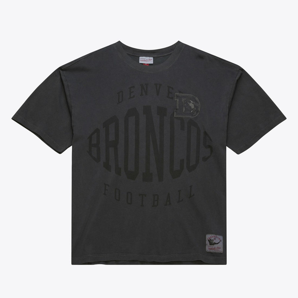Denver Broncos Downtown Collection Premium Vintage Logo T-Shirt - Black sale