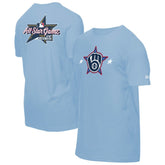 Milwaukee Brewers 2025 MLB All-Star Game Workout T-Shirt Light Blue