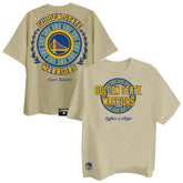 Golden State Warriors Two Hype Worldwide Collection Premium T-Shirt sale - Khaki discount