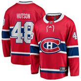 Lane Hutson Montreal Canadiens Fanatics Home Breakaway Jersey - Red Jerseys