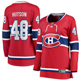 Lane Hutson Montreal Canadiens Fanatics Women's Home Breakaway Player Jersey - Red Jerseys