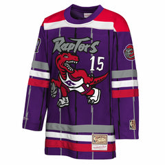 Vince Carter Toronto Raptors Youth Maxxed Out 2.0 Fashion Hockey Jersey - Purple online