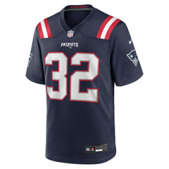 TreVeyon Henderson New England Patriots 2025 NFL Draft Game Jersey - Navy cheap
